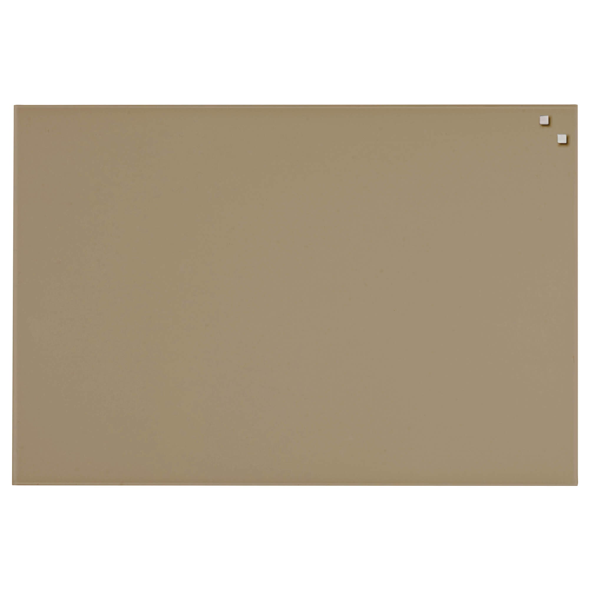 60   80 Cm  Beige Magnetisk Glastavle