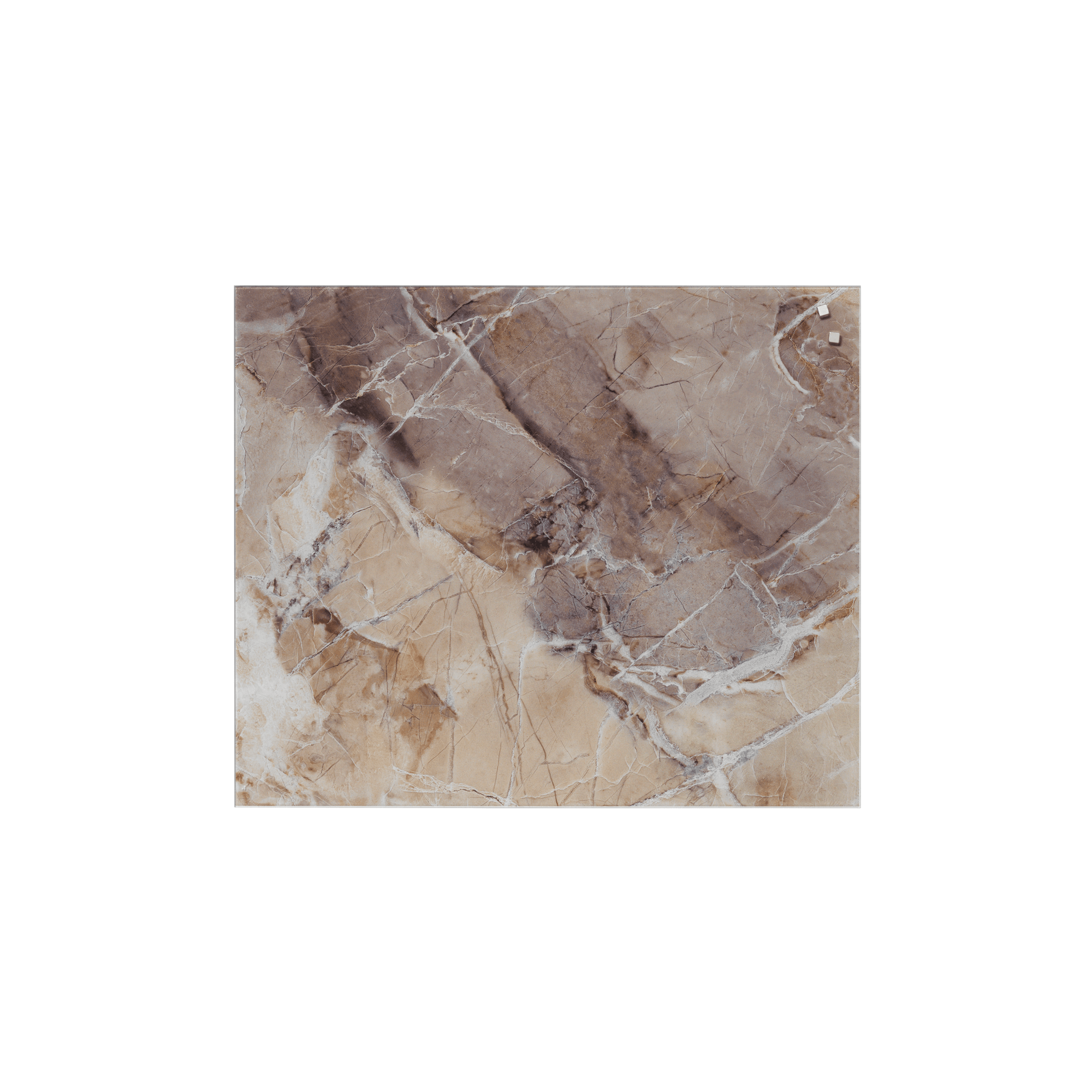 60   50 Cm  Beige Marmor Magnetisk Stænkplade