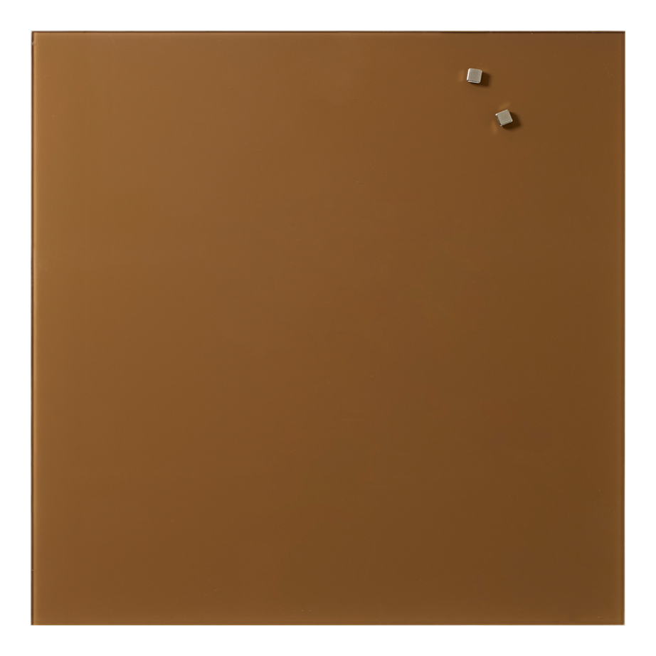 45   45 Cm  Brun Magnetisk Glastavle