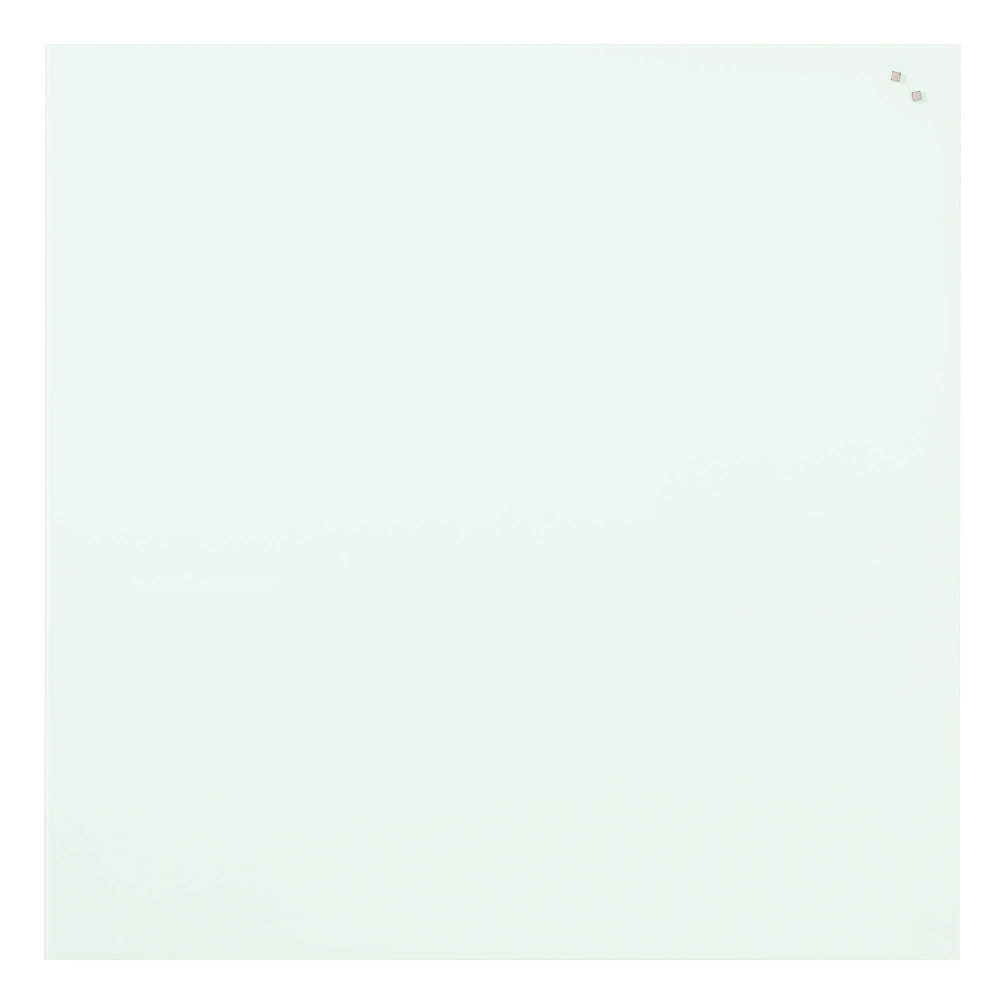 100   100 Cm  Hvid Magnetisk Glastavle