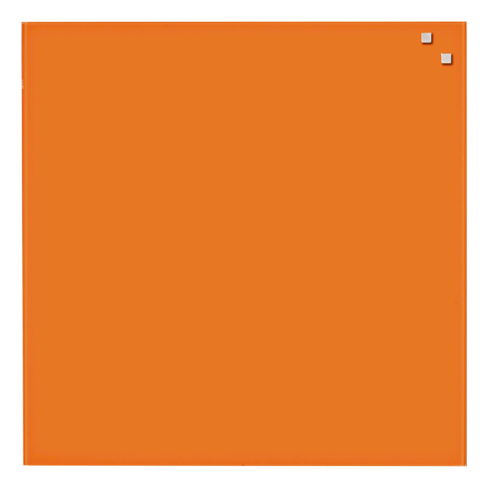 45   45 Cm  Orange Magnetisk Glastavle