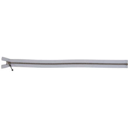 Ykk Delbar Lynlås Antik Messing Lysegrå 6mm 45cm