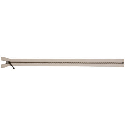 Ykk Delbar Lynlås Antik Messing Sand 6mm 45cm