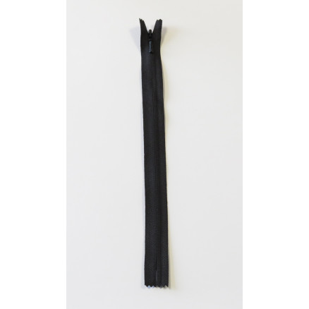 Ykk Usynlig Lynlås Fast Sort 4mm 60cm