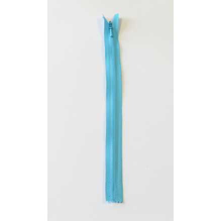 Ykk Usynlig Lynlås Fast Turkis 4mm 23cm