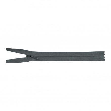 Ykk Usynlig Lynlås Sort 4mm 30 Cm